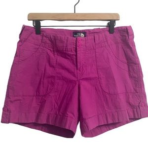The North Face Size 10 Regular Purple Cotton Shorts 5"